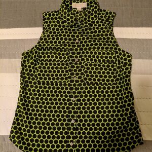 Michael Kors Green button down